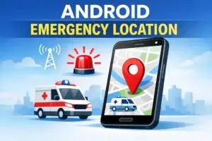 Android Emergency location
